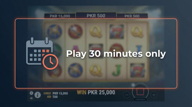 Payment and PKR controls in 3lucky blue - 6